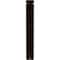 Ekena Millwork Loera Wrought Iron Bracket, (Triple center brace), Antiqued Copper 2"W x 12"D x 15"H BKTM02X12X15TLOACO - alternate 4
